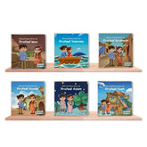 Collectie van educatieve kinderboeken over profeet Ayoeb en Firdaous leren